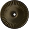 Ekena Millwork Galveston Ceiling Medallion (Fits Canopies up to 5 7/8"), 51"OD x 3 5/8"ID x 3 3/8"P, Green Gold CM51GLGGS - alternate 1